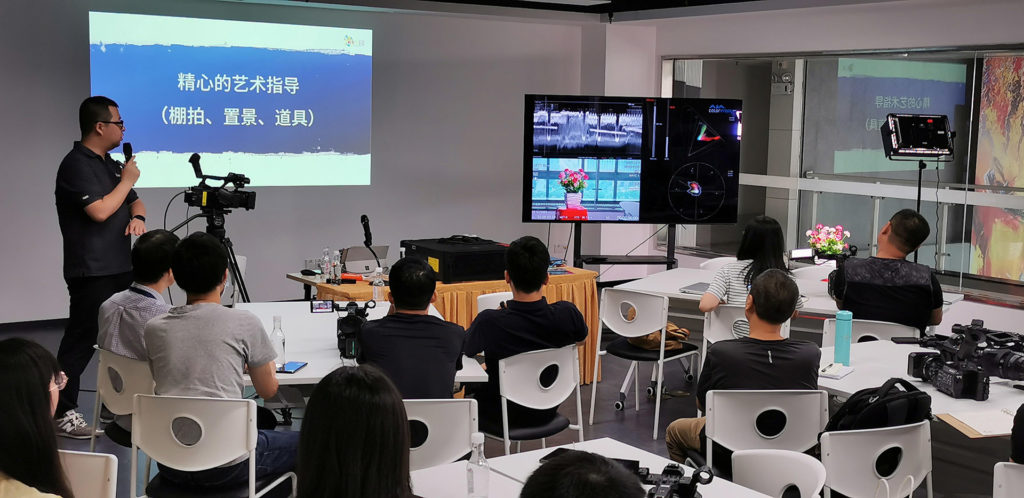 4K Garden using a host of AJA gear in training program