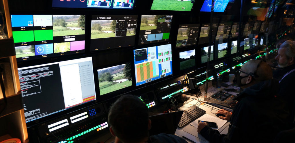 CTV Outside Broadcast's OB 12 IP Truck Goes Live at PGA European Tour with Leader LV7600 and LV7300 Rasterizers