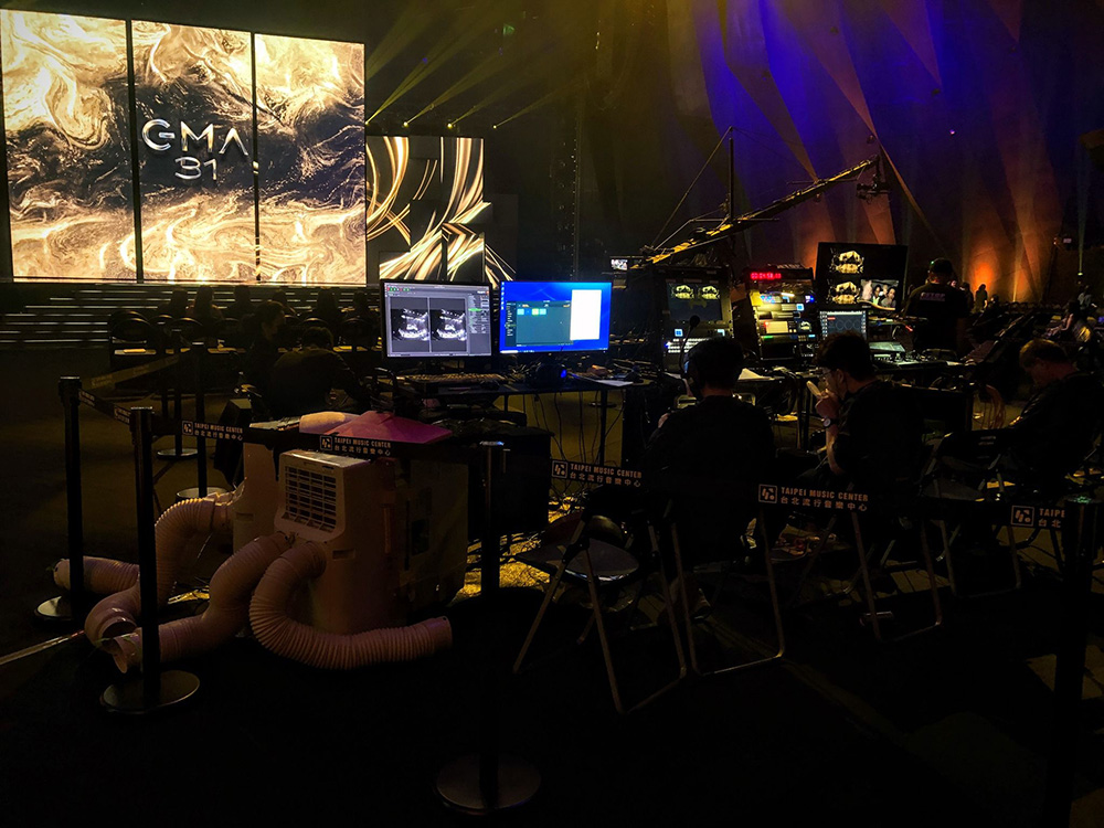 Technicians use AJA Gear to film Golden Melody Awards Production with Augmented Reality