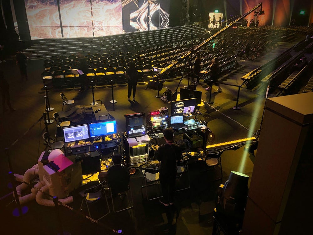 Technicians use AJA Gear to film Golden Melody Awards Production with Augmented Reality