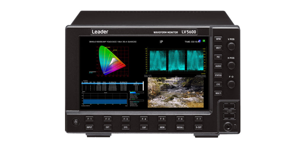 Leader LV5600 Waveform Monitor
