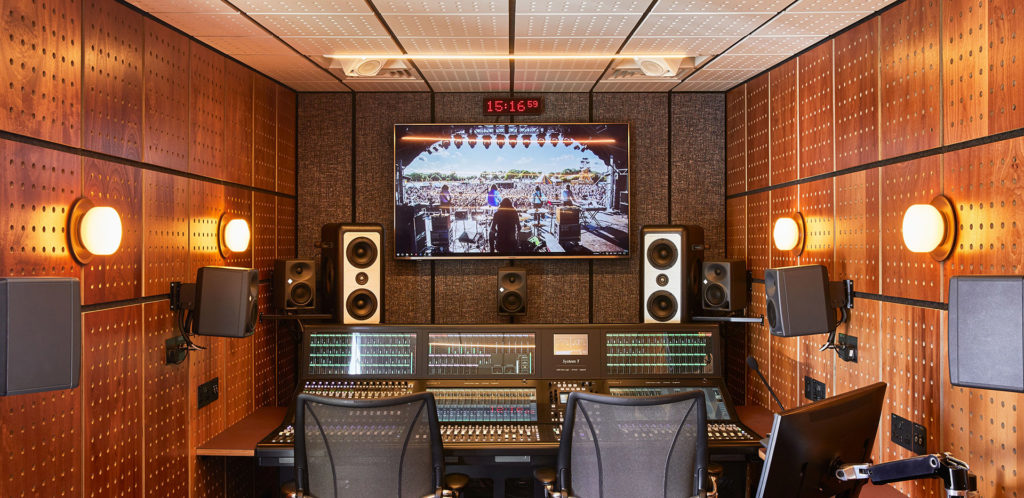 Inside the Spiritland Production Truck for Livestreams of Concerts with AWS and Dolby Technology