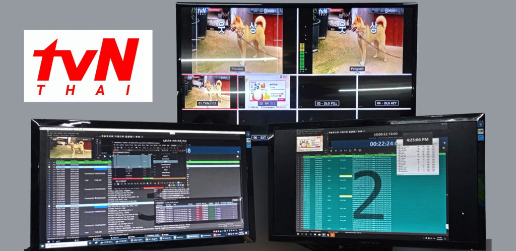AirBox Neo systems provides TVNThai channel with automatic switchover between primary and secondary feeds