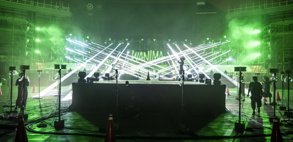 WANIMA’s Live Streaming Concert using ATEM Constellation 8K and 24 Micro Studio Camera 4Ks
