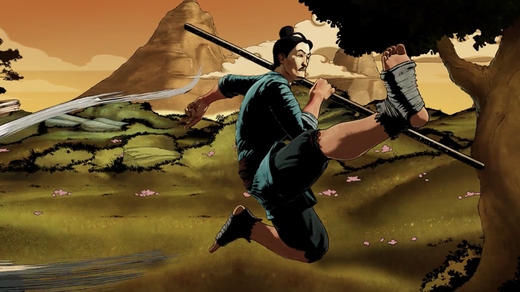 9 Monkeys of Shaolin with Fusion Studio from Blackmagic Design