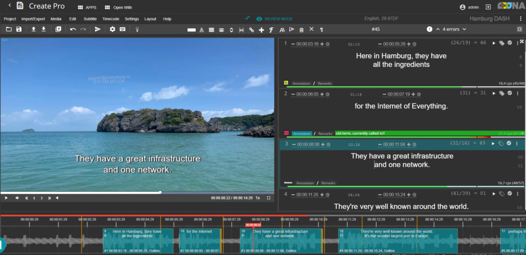 OOONA Tools Create Pro GUI