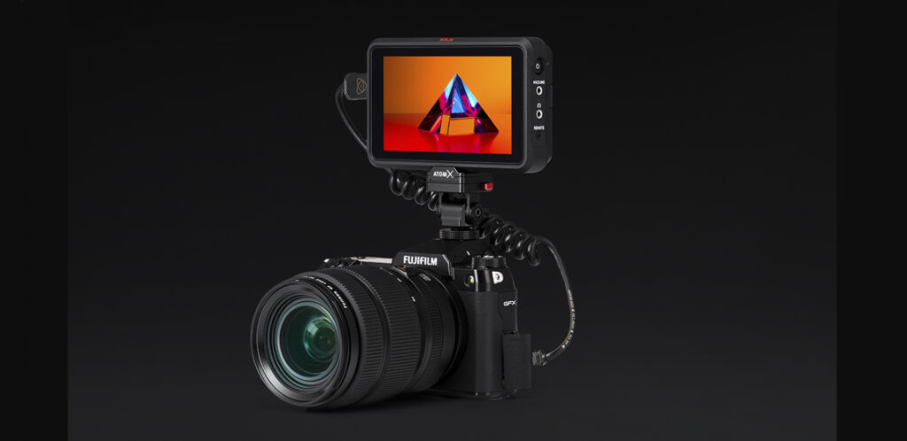 Atomos Ninja 5 and Fujifilm GFX100S Camera Combination