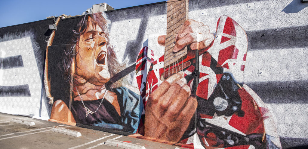 Eddie Van Halen Mural