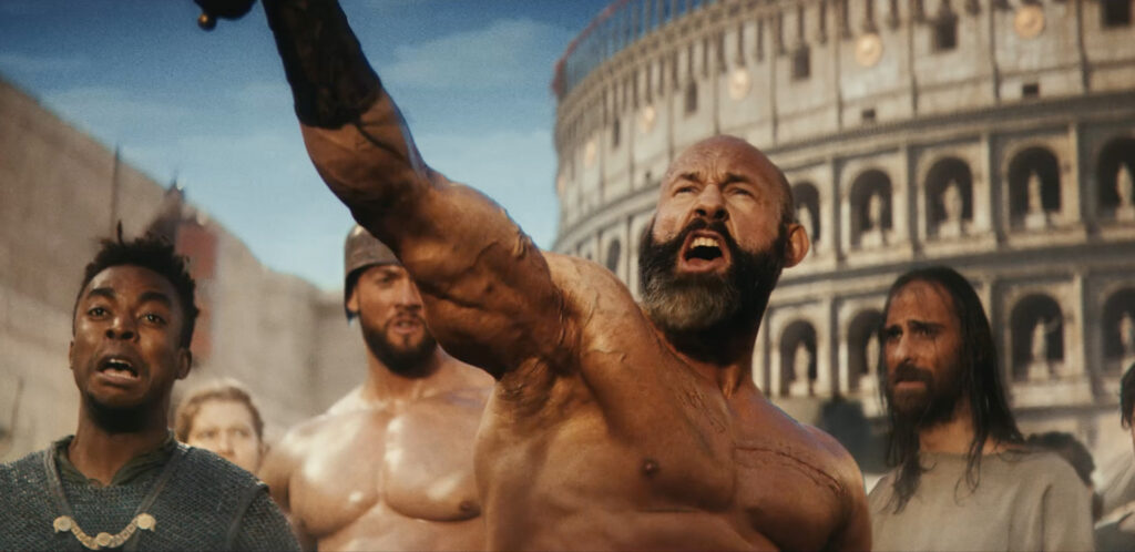 Gladiator School Spot Pays Homage to Blockbuster Film Genre To Introduce Jif
