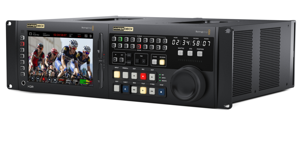The Blackmagic Design HyperDeck Extreme 8K HDR