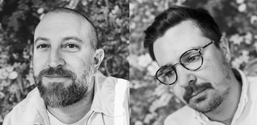 Ron Moon and Terry Rayment, co-founders of Superdoom Creative Bureau