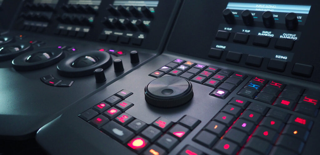 Color grading controls