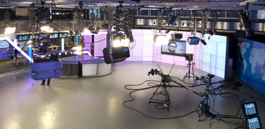 Television broadcast studio