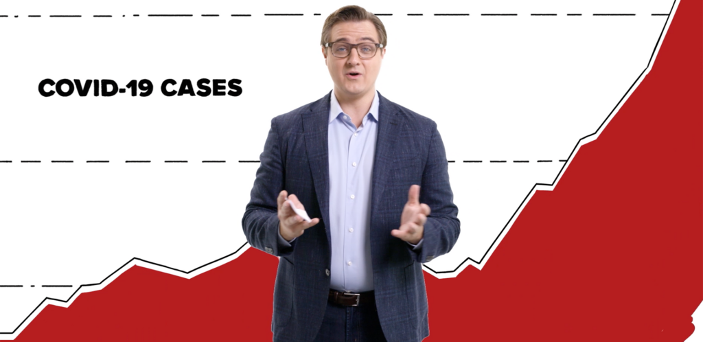 Hue & Cry works with MSNBC All in With Chris Hayes