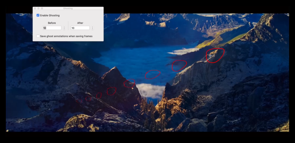 cineSync animation ghosting