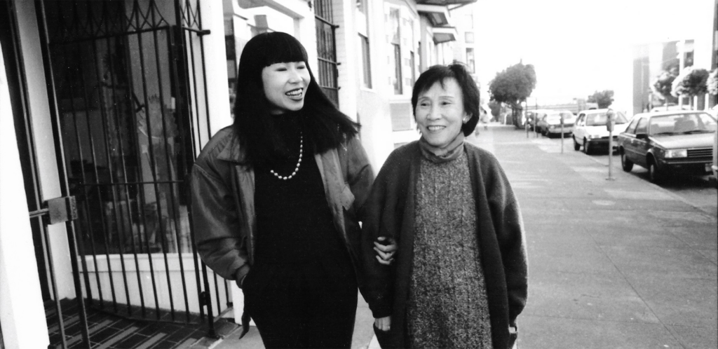 Amy Tan and her mother Daisy Tan ATUM Film Still Courtesy Jim McHugh