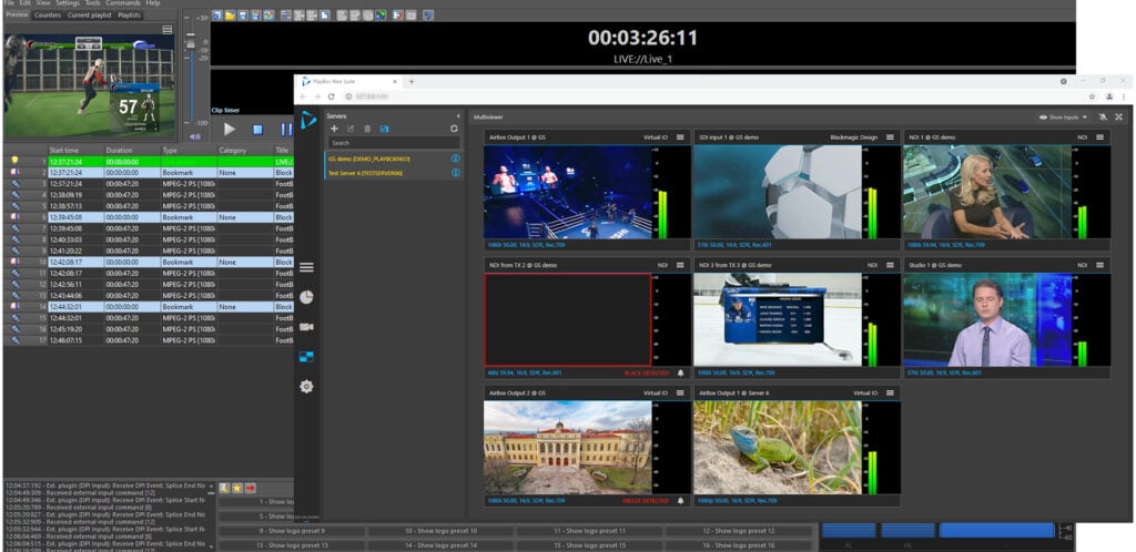 PlayBox Neo AirBox Neo user interface