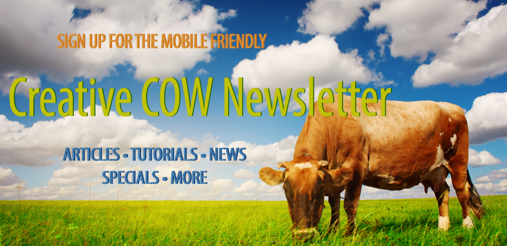 Sign Up for the Creative COW Newsletter!