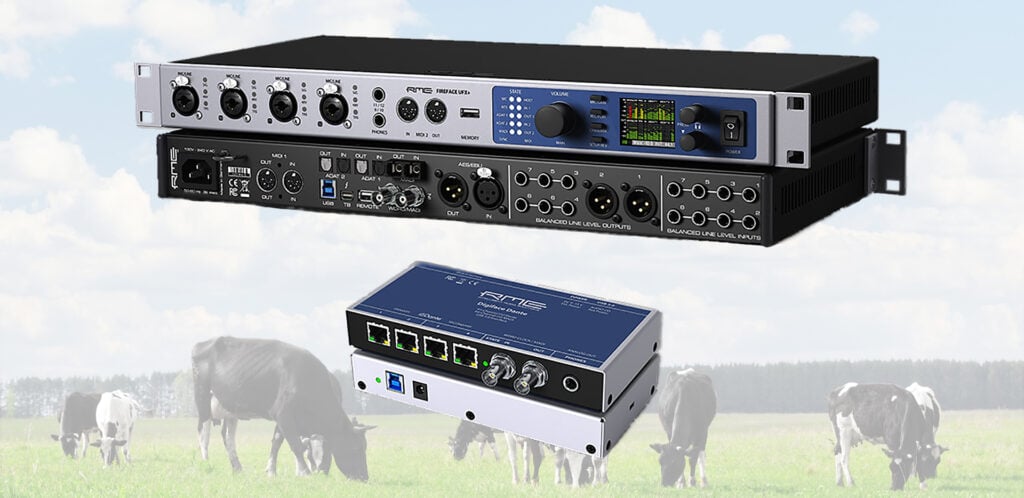RME Fireface UFX Digiface Dante Audio Interface