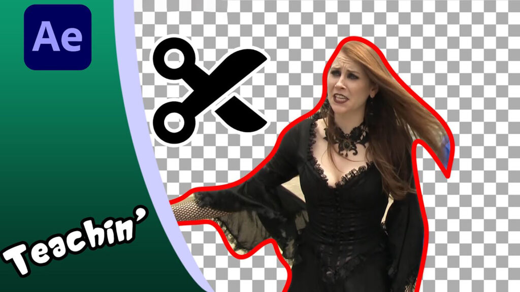 Using Masks to cut people out in After Effects