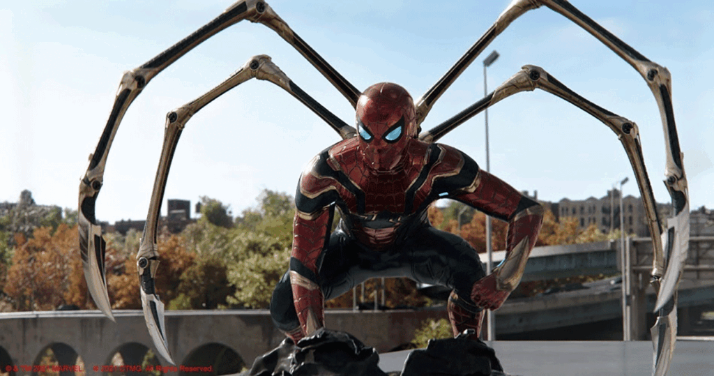 Spiderman: No Way Home Kelly Port, Scott Edelstein, Chris Waegner and Dan Sudick