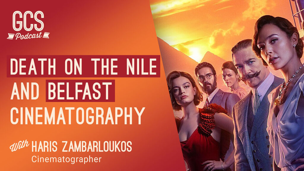 Haris Zambarloukos Cinematography Death on the Nile and Belfast The Go Creative Show