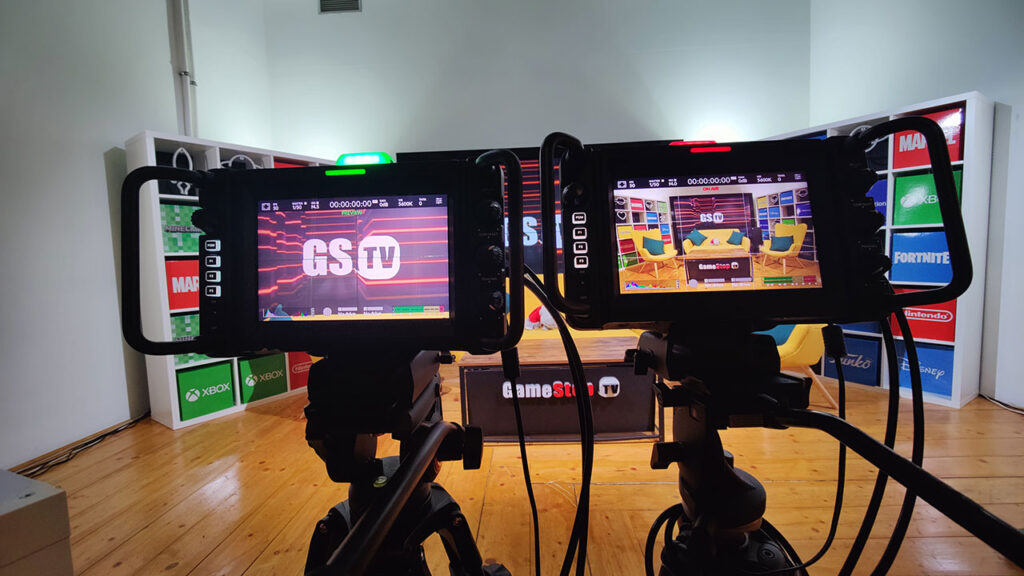 GameStop Italia Streams Twitch Gaming Show with Blackmagic Design Workflow