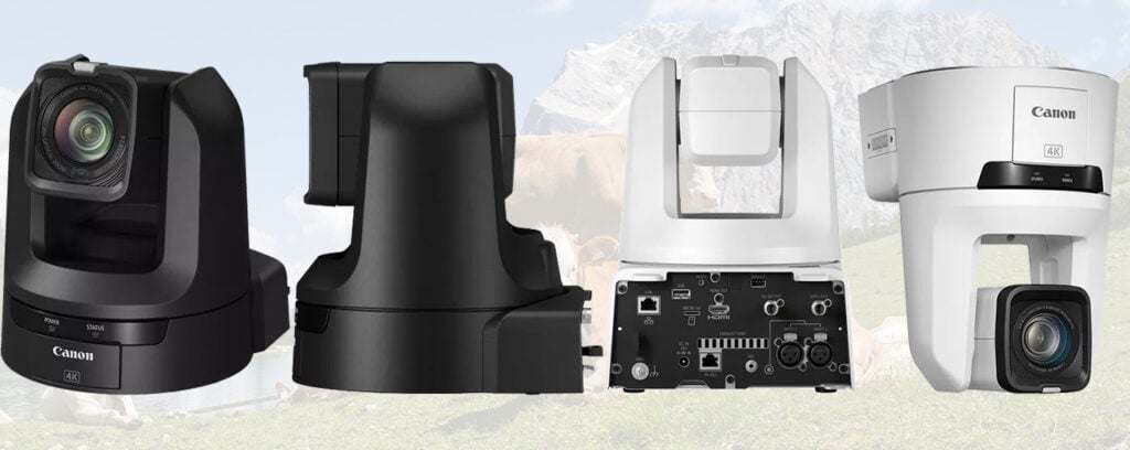 Canon CR-N300 and CR-N500 PTZ Cameras