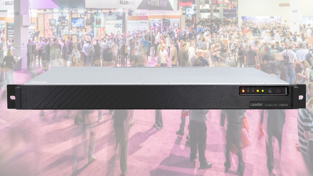 Leader LVB440 IP Analyzer at the 2022 NAB Show