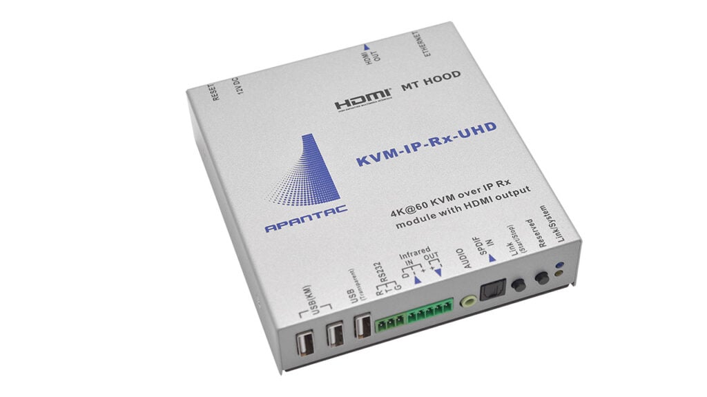 Apantac KVM-IP-Rx-UHD 4K@60 KVM over IP Rx module with HDMI output