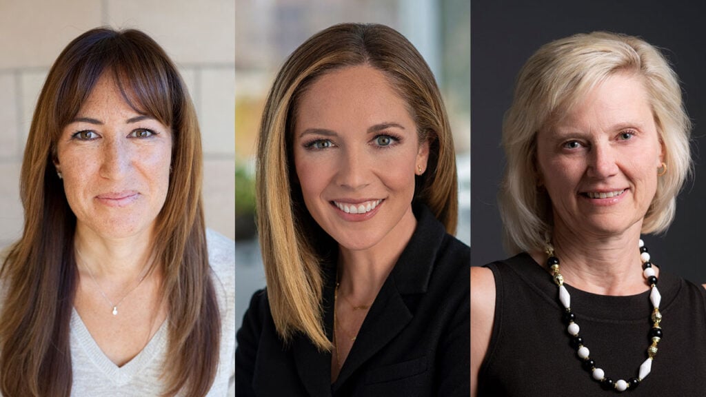HPA Honor Recipients Vicky Colf, Alison Hoffman, and Kim Snyder