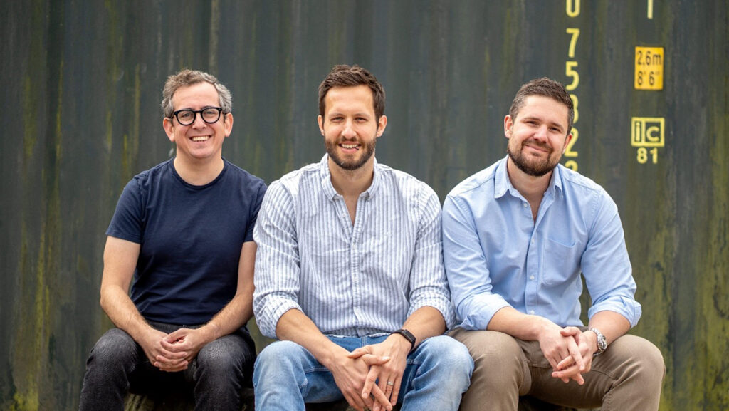EngineLab founders, from left to right: Matthew Herman, Daniel Goller, Sam Reid.