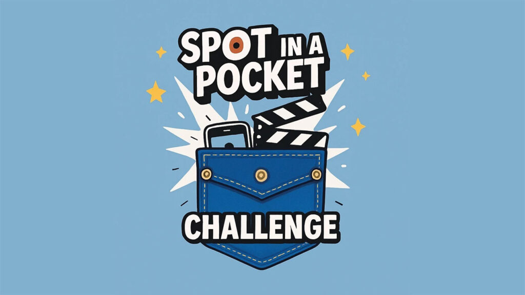 text that says spot in a pocket