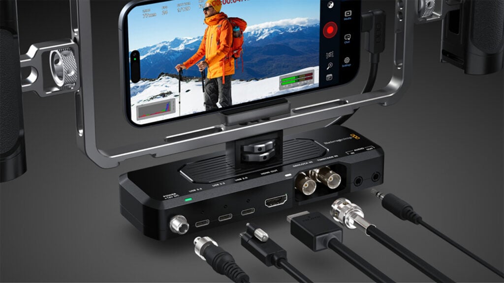 The Blackmagic ProDock device