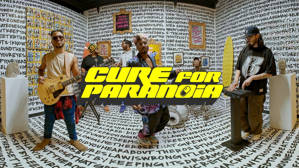 A scene from Cure For Paranoia's No Brainer Music Video