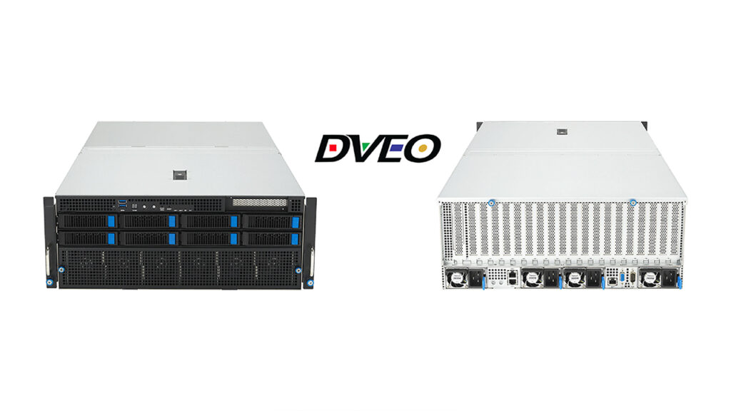 the DVEO H100 AI server