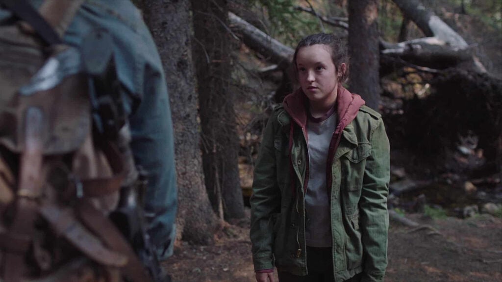 Bella Ramsey plays Ellie in The Last of Us