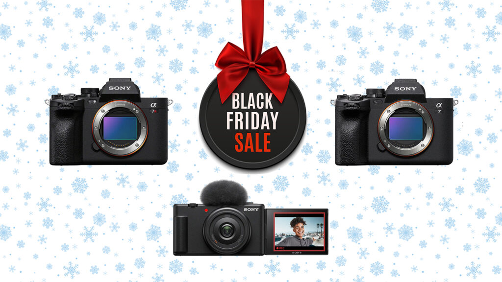 the Sony Alpha 7R V, Sony Alpha 7 IV, and Sony ZV-1F Vlog cameras