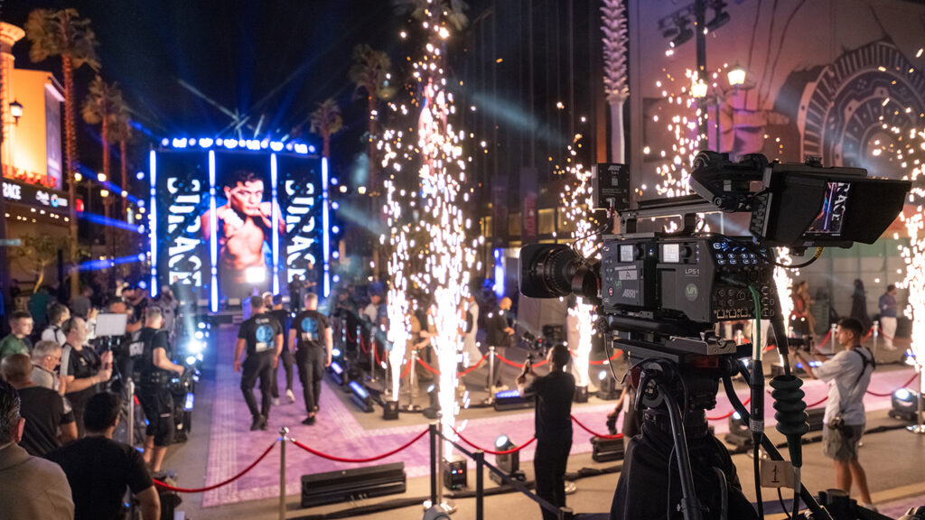 ALEXA 35 Live serviced high-profile events such as Fatal Fury: Canelo vs. Scull pay-per-view boxing for Riyadh Season