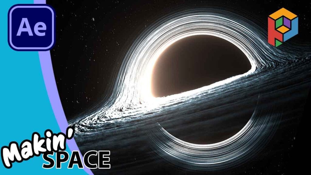 A black hole in space