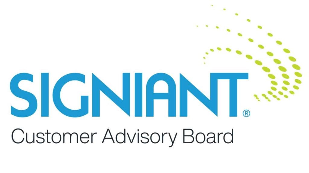 text that says Signing Customer Advisory Board