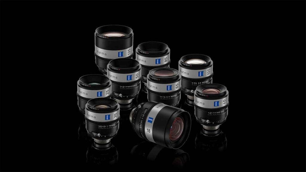 a set of ZEISS Aatma lenses