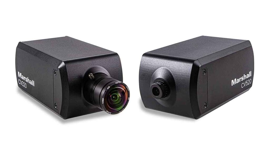The Marshall CV320 camera and CV520 camera