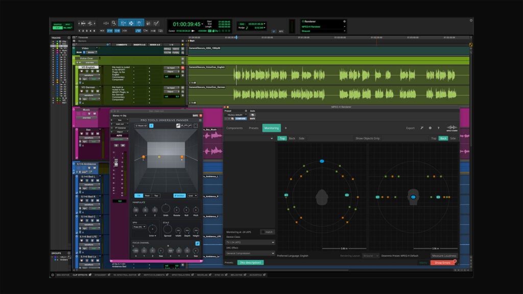 a screenshot of Avid Pro Tools software version 2026.4
