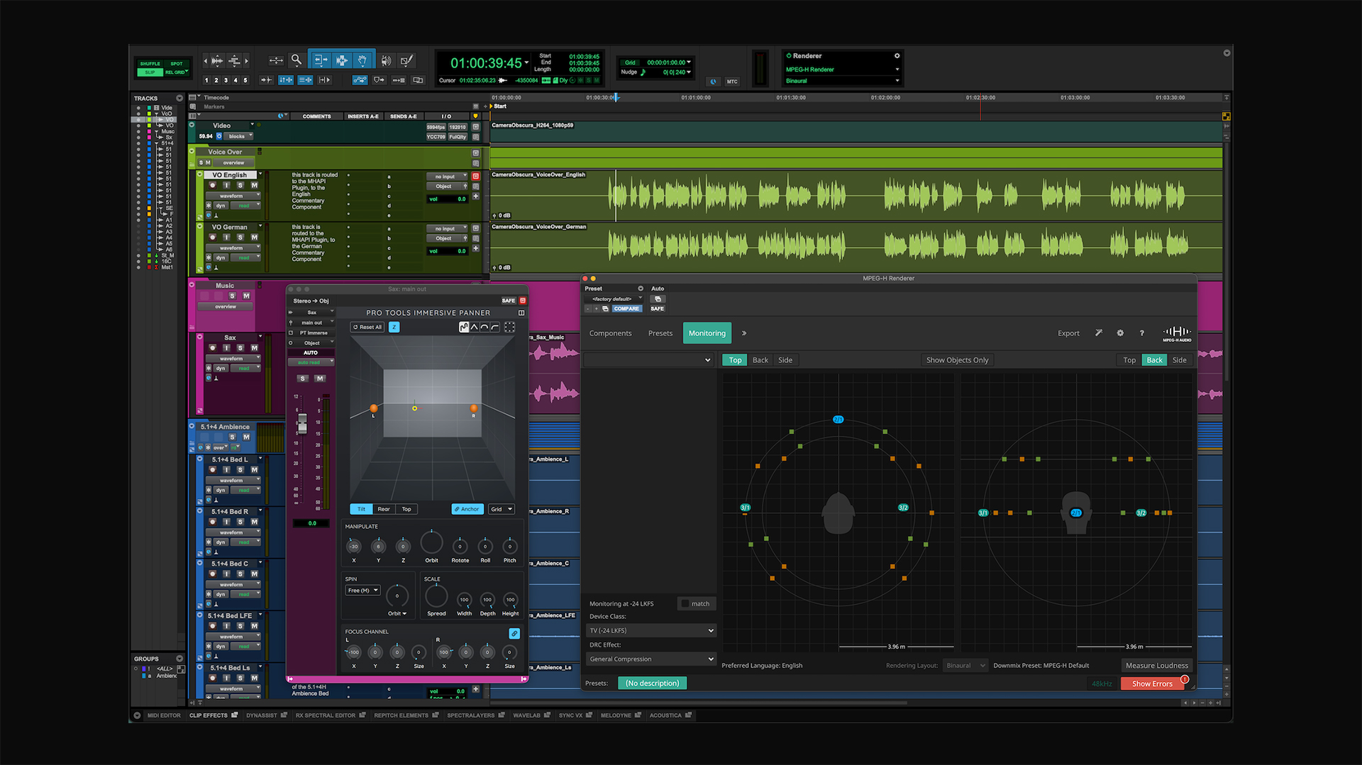 Avid powers faster workflows and next-generation immersive audio with ...