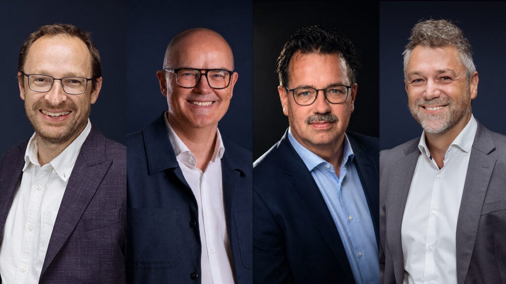 Bermbach, Koustaal, Eischet, and Richter of the ARRI management board
