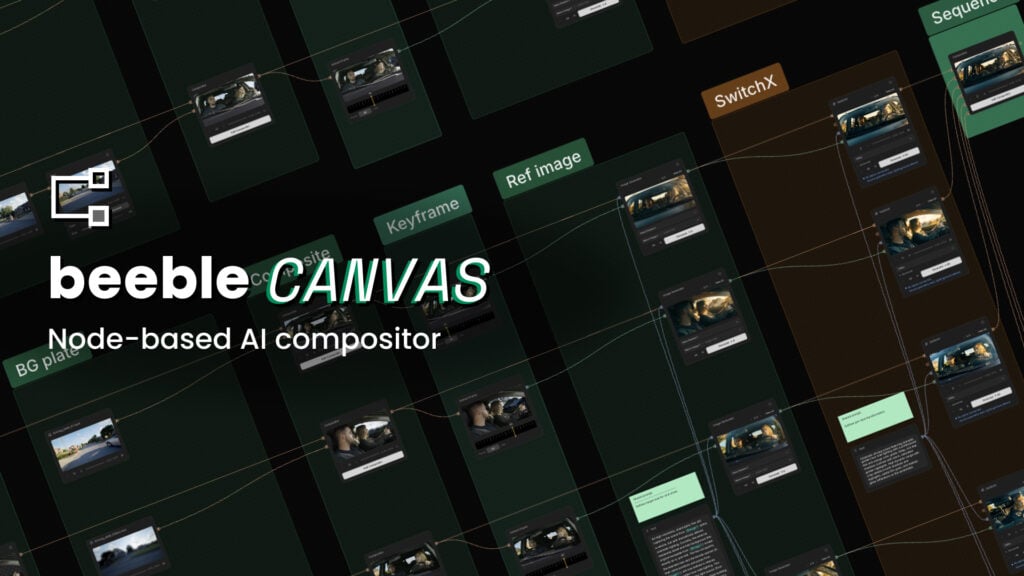 text that says Beeble Canvas