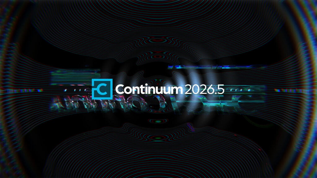 text that says Continuum 2026.5