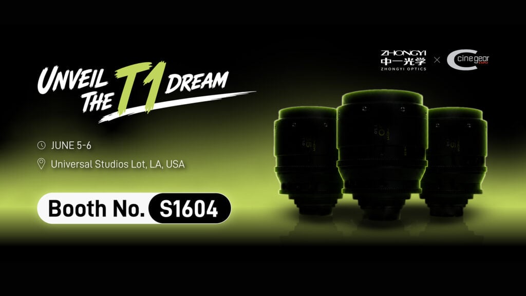 the shadow of the T1 Dream cine kit lens set