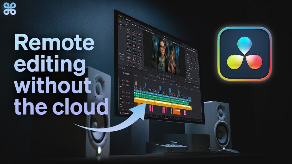 text that says remote editing without the cloud